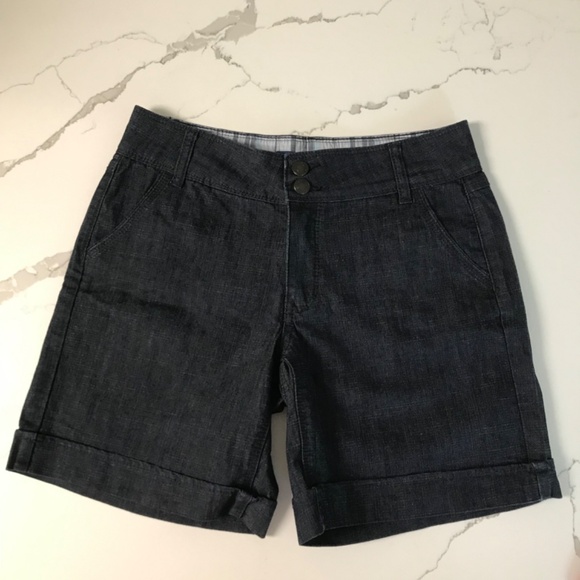Santana Dark Denim Women’s Jean Shorts US 8 - Picture 3 of 8